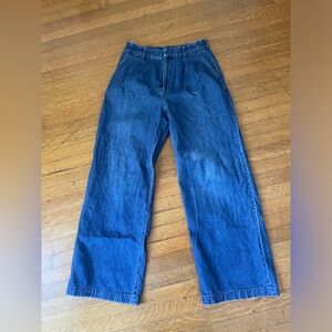 Gap women’s size 4 wide leg jeans